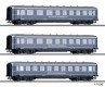 01595 Tillig Set of 3 Express train Passenger cars